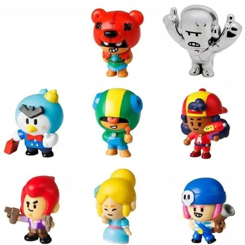 BRAWL STARS PMI 8-PAK PIPER SILVER FRANK - widok 2 opakowania szczegoly zabawka kolekcja