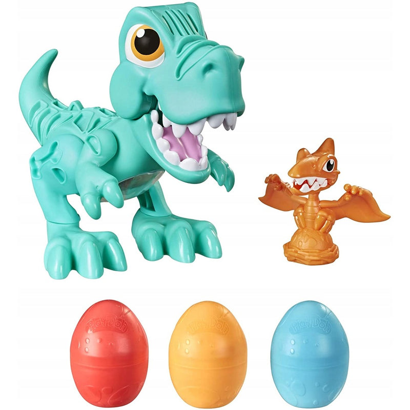 PLAY-DOH DINO CREW CIASTOLINA ZESTAW PRZ - widok 2 opakowania szczegoly zabawka kolekcja