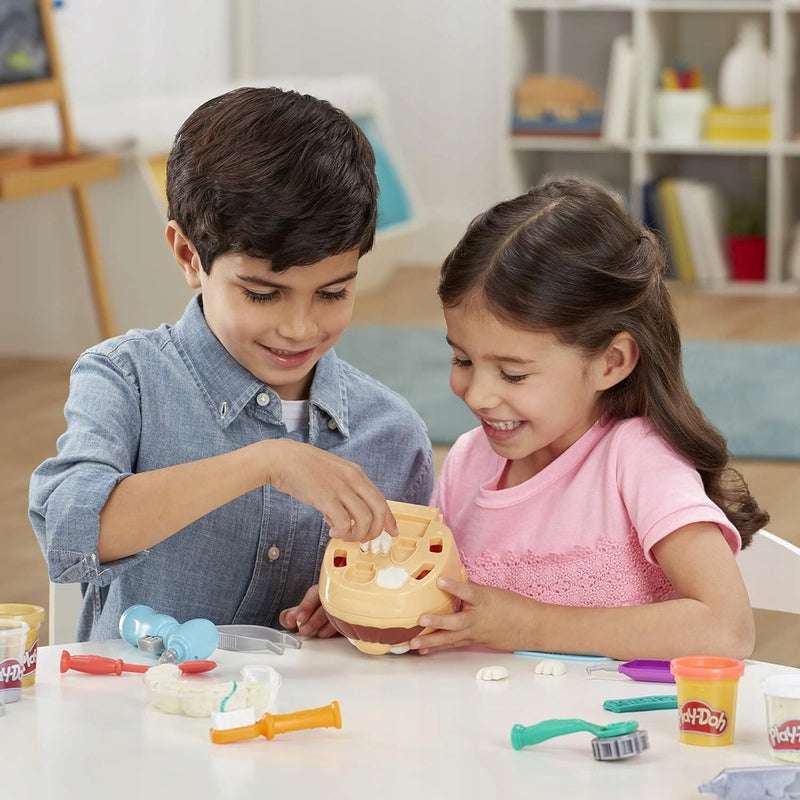 PLAY-DOH CIASTOLINA ZESTAW LECZENIE ZĘBA - widok 7 opakowania szczegoly zabawka kolekcja
