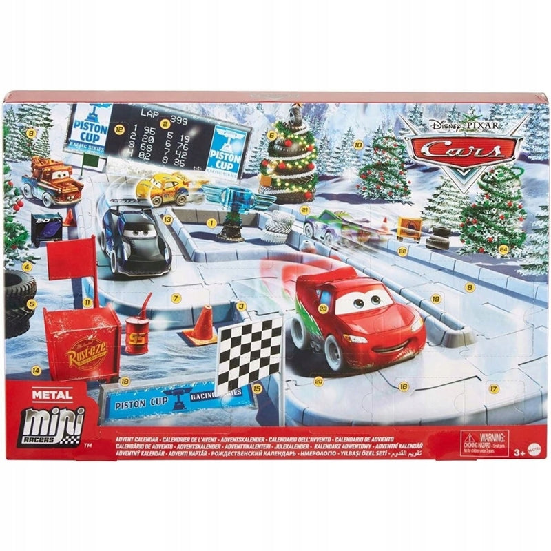 CARS AUTA DISNEY PIXAR MIKROAUTA METAL M - widok 2 opakowania szczegoly zabawka kolekcja