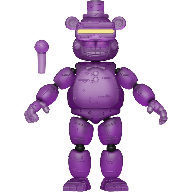 Funko FNAF VR Freddy - widok z tyłu pudełka - virtual reality wersja animatronika FNAF Help Wanted