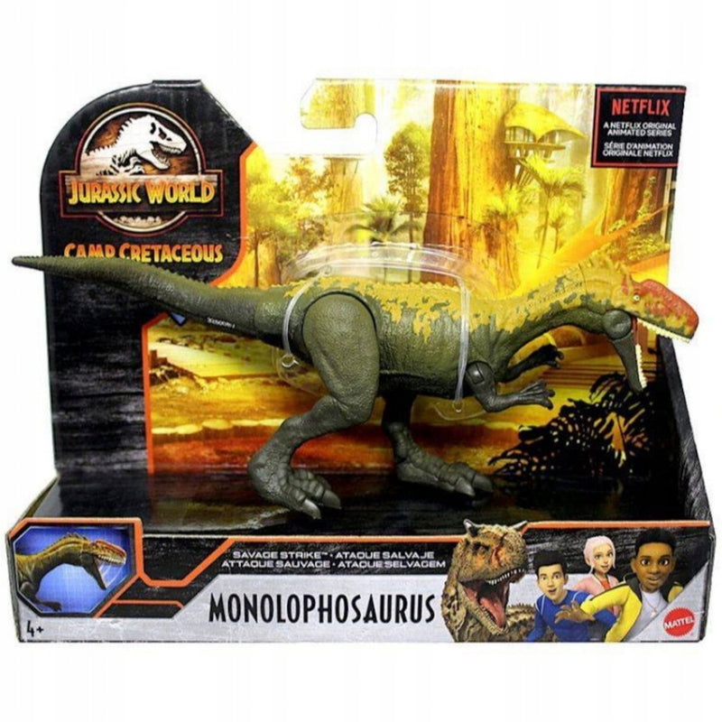 Zabawka JURASSIC WORLD CAMP CRETACEOUS PARK JURAJSKI DINOZ - kolekcjonerska premium zabawki Aseo dla dzieci
