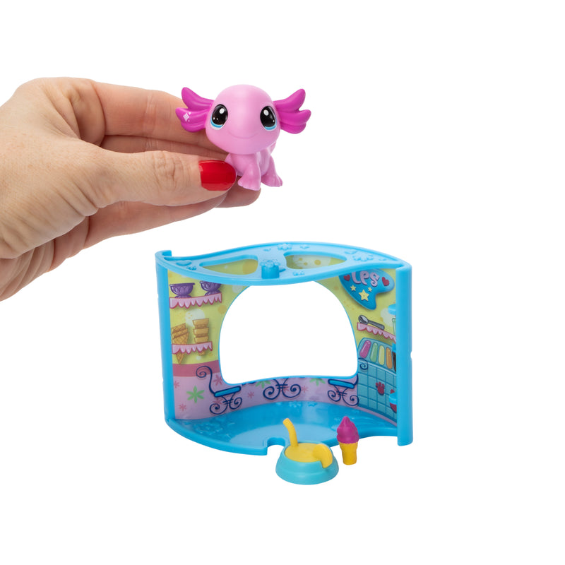 LITTLEST PET SHOP SERIA 2 ZESTAW Z FIGUR - widok 2 TM Toys opakowanie szczegoly collectible