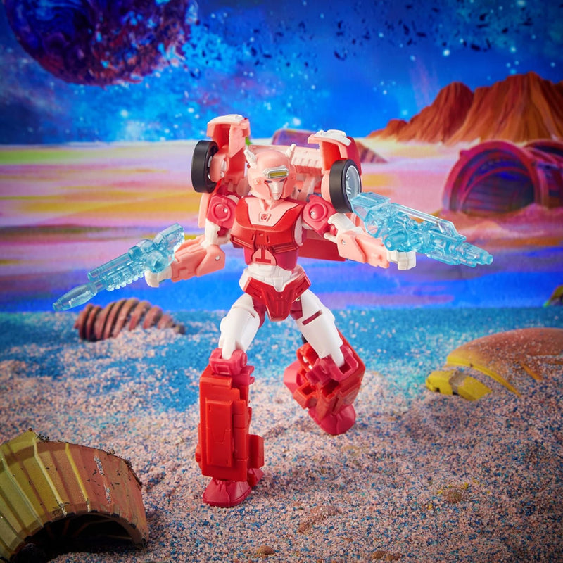TRANSFORMERS LEGACY DELUXE CLASS TAKARA  - widok 3 opakowania Hasbro szczegoly kolekcja