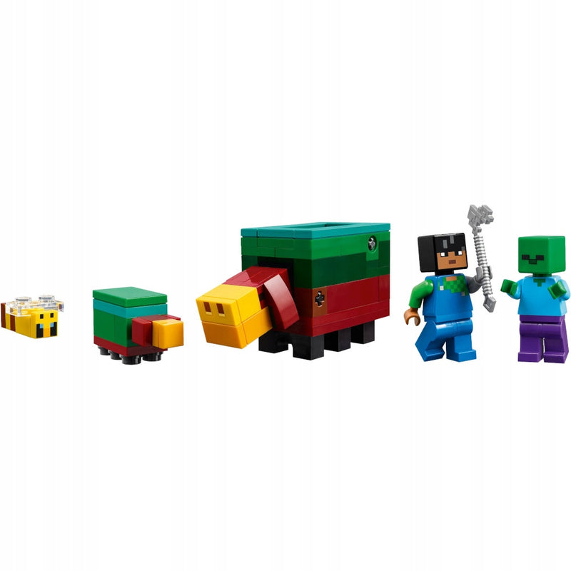LEGO MINECRAFT DUŻY ZESTAW ORYGINALNYCH  - widok 4 LEGO opakowanie szczegoly collectible