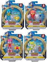 SONIC THE HEDGEHOG SEGA  SHINY SONIC 10c - widok 5 opakowania szczegoly zabawka kolekcja