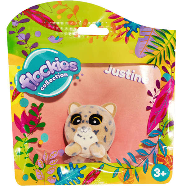 FLOCKIES COLLECTION SERIA 1 TM TOYS  KOL - widok 4 TM Toys opakowanie szczegoly collectible