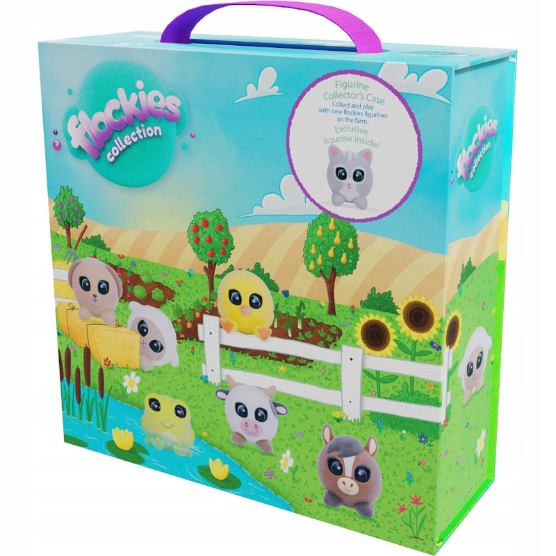 FLOCKIES DOMEK KOLEKCJONERSKI WALIZKA FA - widok 7 TM Toys opakowanie szczegoly collectible