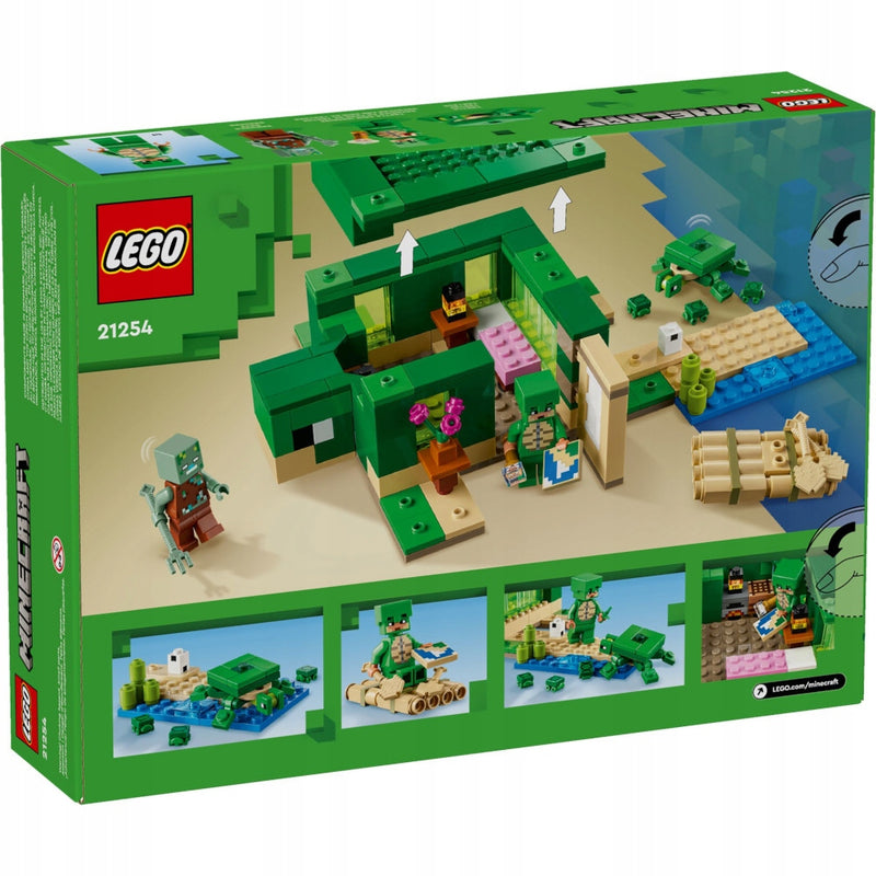 LEGO MINECRAFT ORYGINALNY DUŻY ZESTAW KL - widok 4 opakowania szczegoly zabawka kolekcja