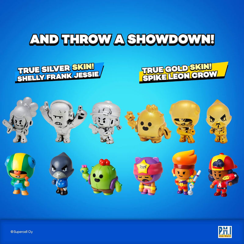 BRAWL STARS PMI ZESTAW FIGUREK KOLEKCJON - widok 3 PMI opakowanie szczegoly collectible
