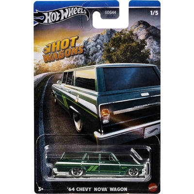 Zabawka HOT WHEELS HOT WAGONS SAMOCHÓD KOLEKCJONERSKI '64  - kolekcjonerska Mattel premium dla dzieci