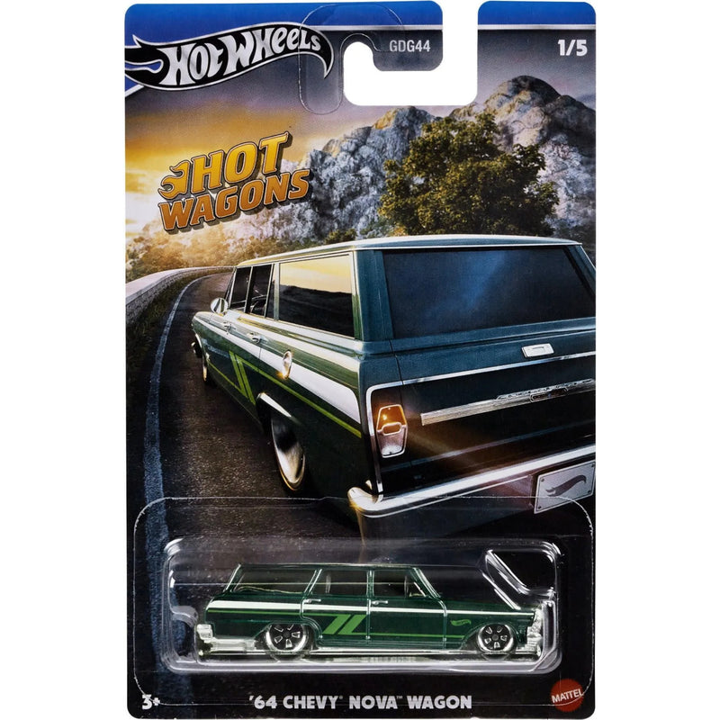 Zabawka HOT WHEELS HOT WAGONS SAMOCHÓD KOLEKCJONERSKI '64  - kolekcjonerska Mattel premium dla dzieci