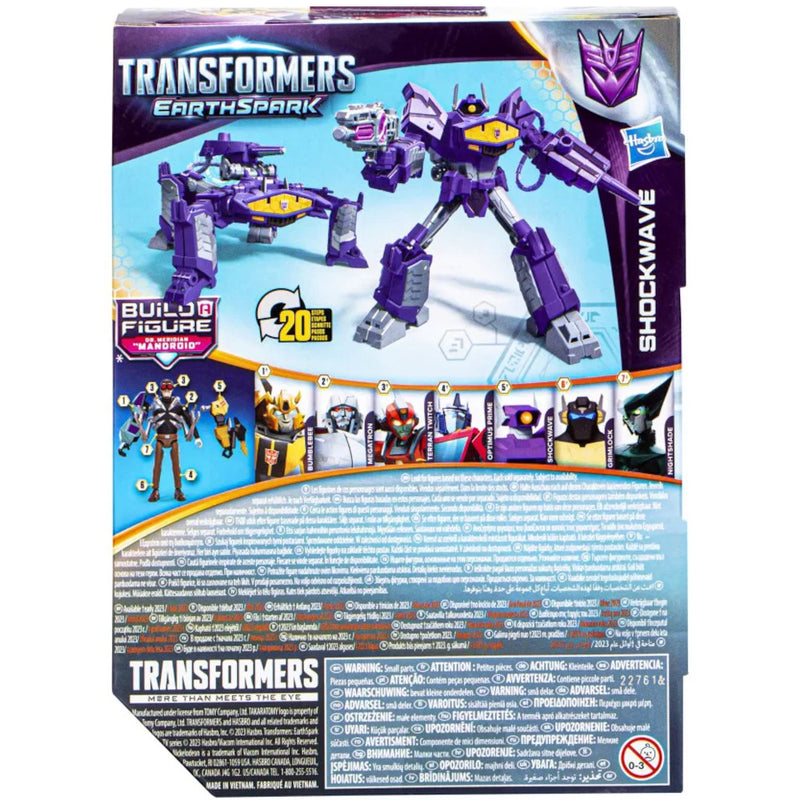 TRANSFORMERS EARTHSPARK ISKRA ZIEMI DELU - widok 2 opakowania Hasbro szczegoly kolekcja