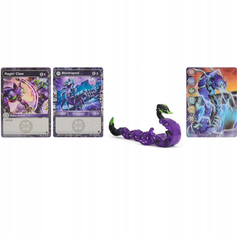 BAKUGAN GEOGAN RISING  DARKUS MONTRAPOD - widok 2 opakowania szczegoly zabawka kolekcja