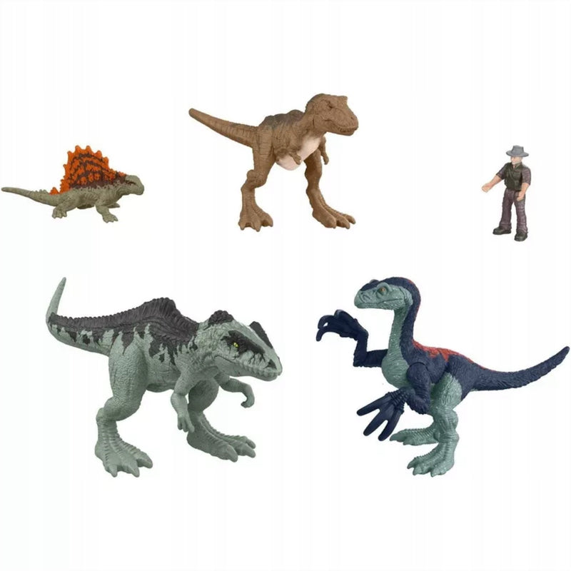JURASSIC WORLD DOMINION PARK JURAJSKI MI - widok 3 opakowania szczegoly zabawka kolekcja