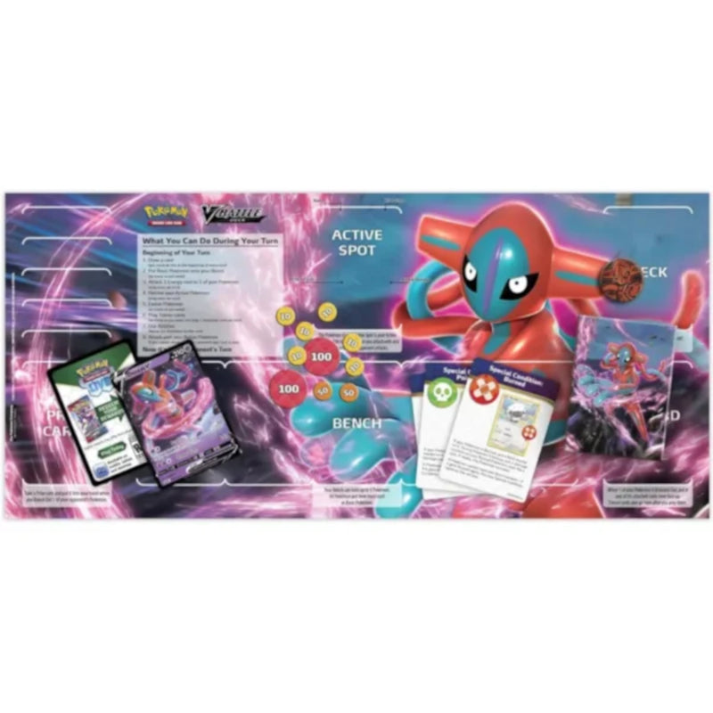 POKEMON TCG TRADING CARD GAME V BATTLE D - widok 5 Pokemon TCG opakowanie szczegoly collectible