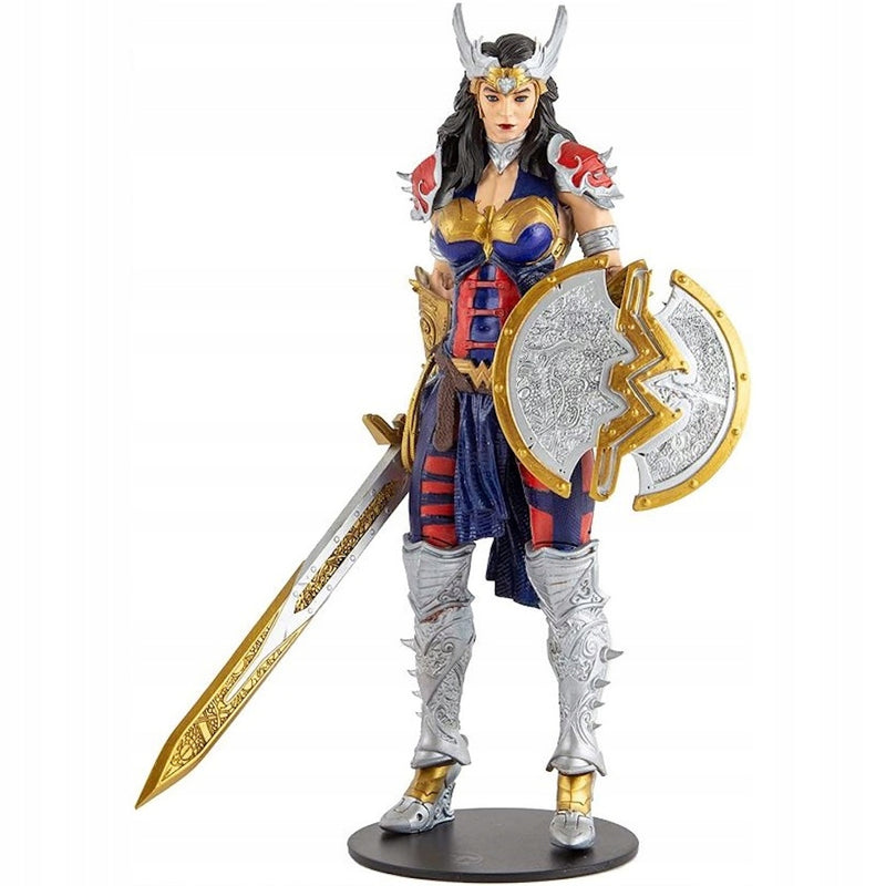DC MULTIVERSE MCFARLANE TOYS  WONDER WOM - widok 4 opakowania szczegoly zabawka kolekcja