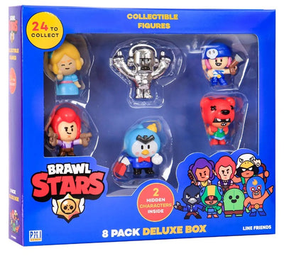 Brawl Stars Pmi 8-Pak bo Silver Jessie Penny Tara Bibi Shelly Spike Sandy