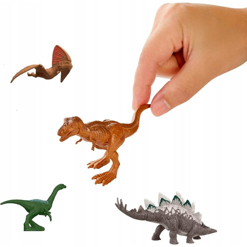 JURASSIC WORLD 30TH ANNIVESARY ZESTAW NI - widok 2 Mattel opakowanie szczegoly collectible