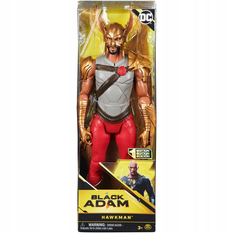 BLACK ADAM DC COMICS SPIN MASTER ORYGINA - widok 2 opakowania szczegoly zabawka kolekcja