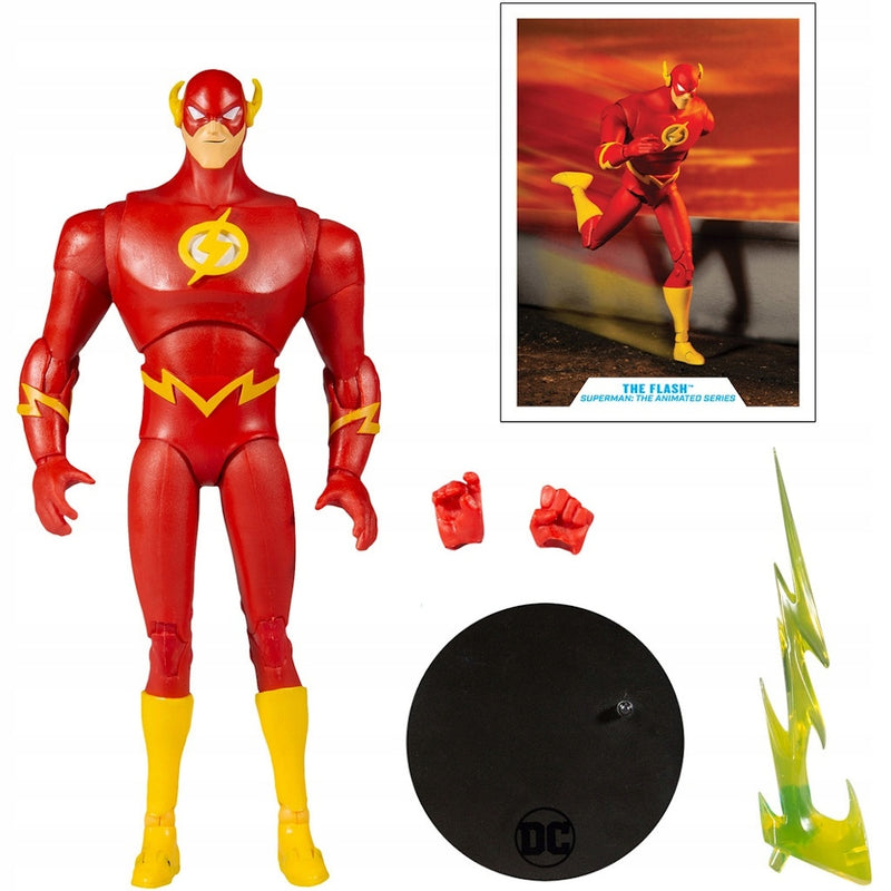 DC MULTIVERSE MCFARLANE TOYS  THE FLASH - widok 3 opakowania szczegoly zabawka kolekcja