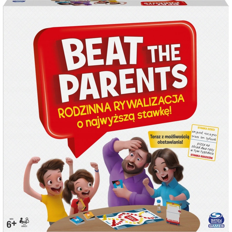 Zabawka BEAT THE PARENTS RODZINNA RYWALIZACJA O NAJWYŻSZĄ  - kolekcjonerska premium zabawki Aseo dla dzieci