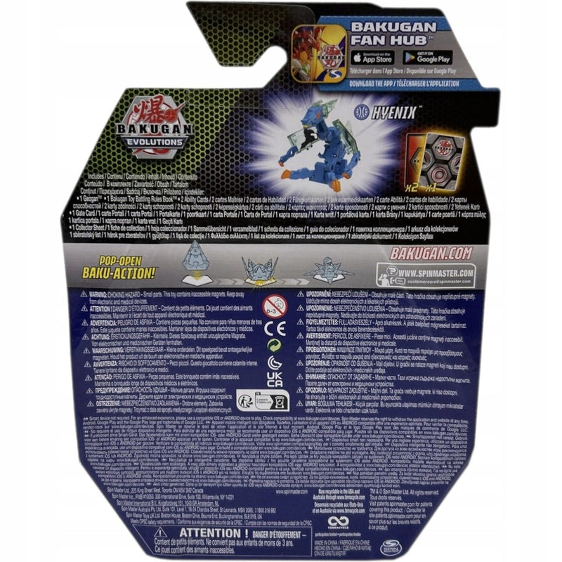 BAKUGAN EVOLUTIONS KULA  SPIN MASTER GEO - widok 4 opakowania szczegoly zabawka kolekcja