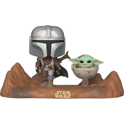 Funko POP STAR WARS TELEVISION MOMENTS THE MANDALO - widok 2 tyl opakowania box back kolekcjonerska