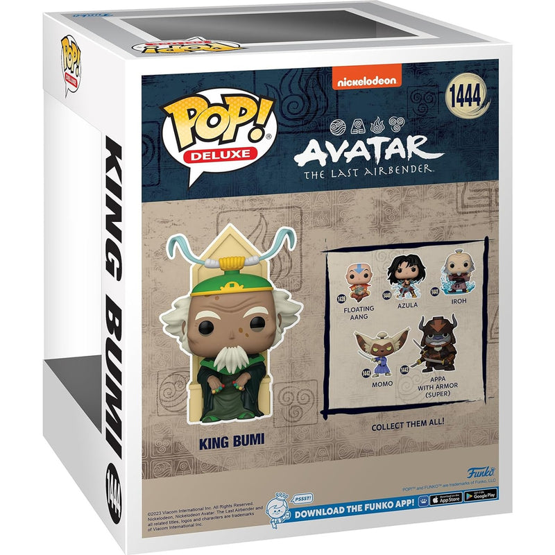 Funko POP DELUXE AVATAR THE LAST AIRBENDER  K - widok 2 opakowania tyl back box kolekcjonerska